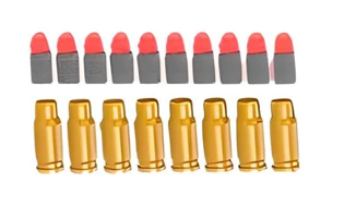 8 SHELLS & 10 SOFT BULLETS